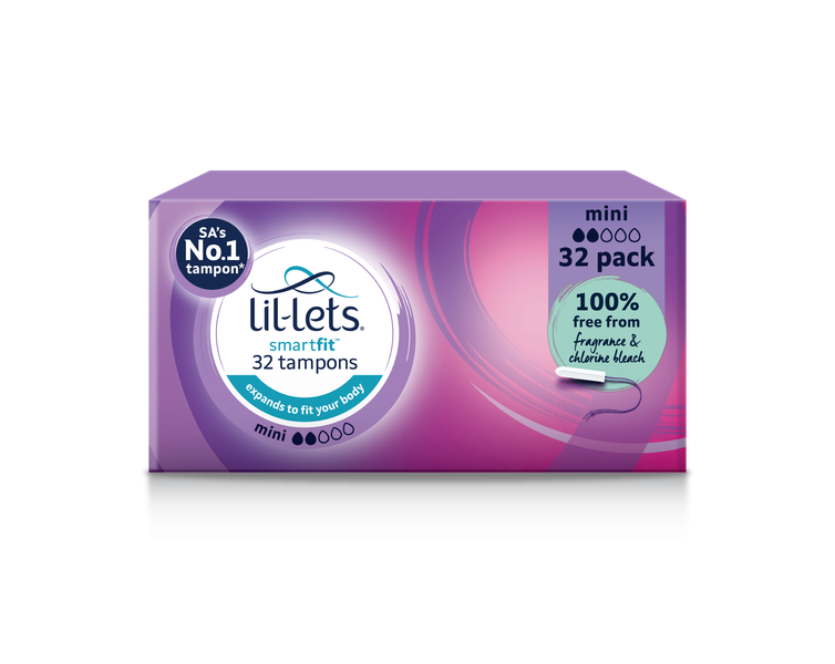 Lil-Lets Non-Applicator Mini Tampons 32s