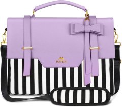 Slim Laptop Bag for Women 15.6 Inch RFID Cas