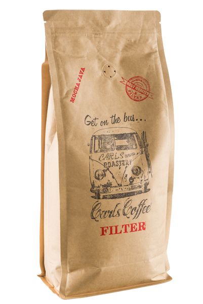 Carls Coffee - Mocha Java Filter - Authentic Chocolate Coffee - 1kg