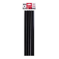 Meeco 10mmSlide Binders - Black