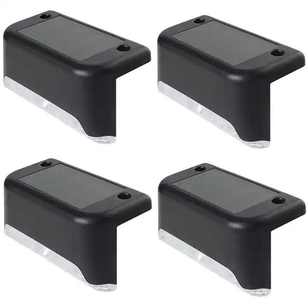 LED Solar Fence Lights Outdoor Decorative Garden Deck Step Light Waterproof