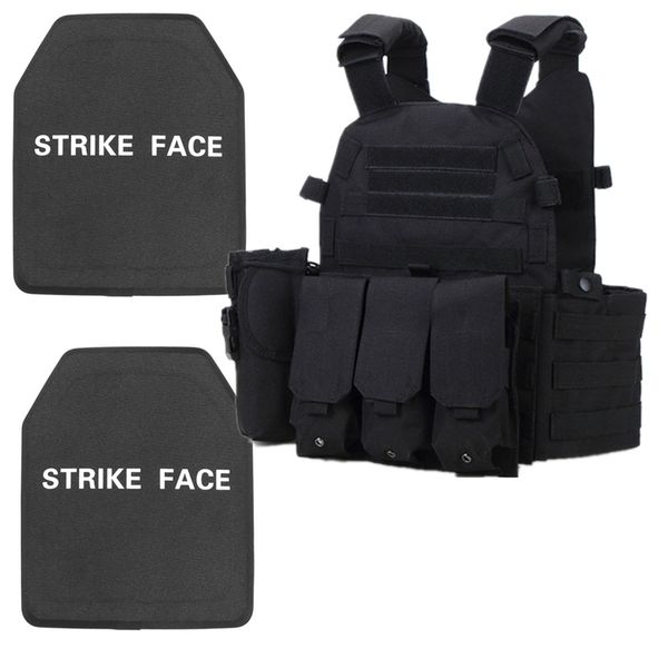 Bulletproof Vest - JY-78 + NIJ Level III PE (UHMWPE) Ballistic Plates