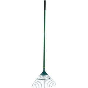 Rutland Lawn Rake Rubber Gripaluminium Shaft (16 Tines)