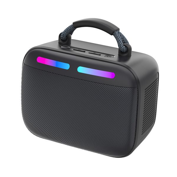 G2 Portable Bluetooth Speaker-High-Power Bass, RGB Lights, Bluetooth 5.4