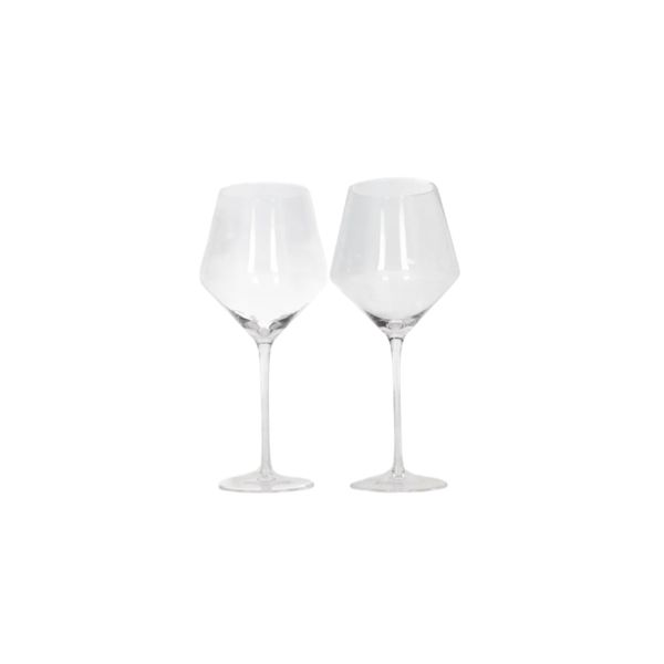 Burgundy Wine Glasses - 2 Piece Set