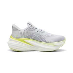 Puma Women's MagMax NITRO 2 Road Running Shoes - Silver Mist/Apple Spritz