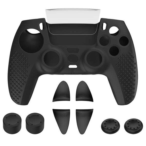 Silicone protection set Game pad joystick Compatible with PS5 controller
