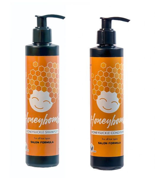 Hair Shampoo &amp; Conditioner set - Honeybomb - for all hair types