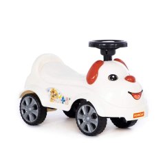 Ride On Car - White Dog
