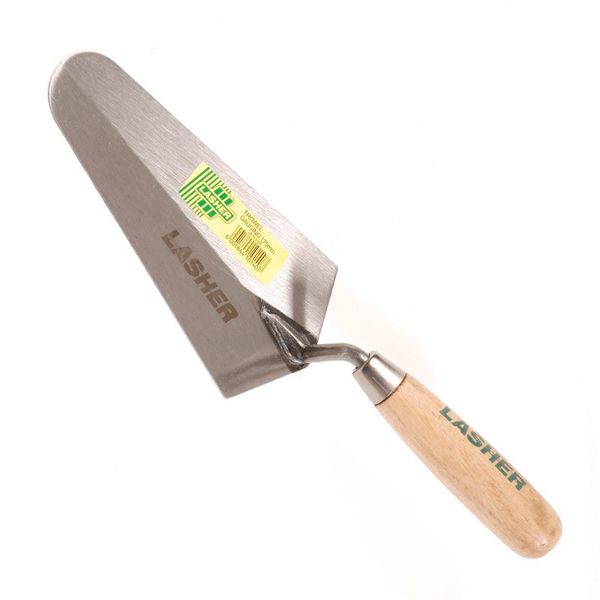 Bulk Pack x 3 Lasher Trowel Guaging Wood Handle 175mm