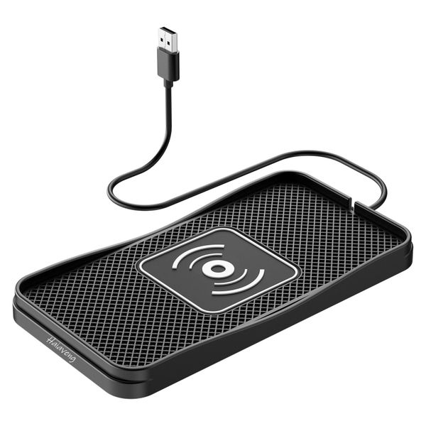 20W Fast Wireless Car Charger with Anti-Slip Design