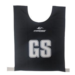 Stormforce Netball Bibs - Junior Set of 7 - Black