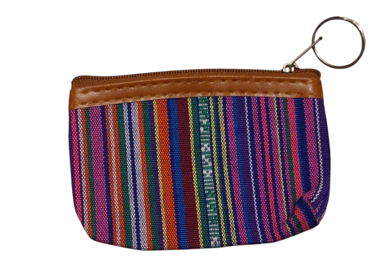 Bohemian Striped Canvas wallet
