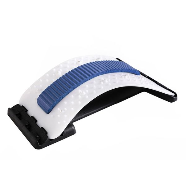 Magnetic Points Massager Pain Relief Lumbar Support Stretcher - Black &amp; Green