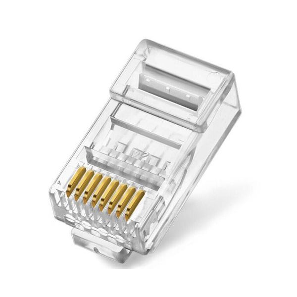 Astrum RJ45 Ethernet Crimp Connectors 100 Pieces Pack