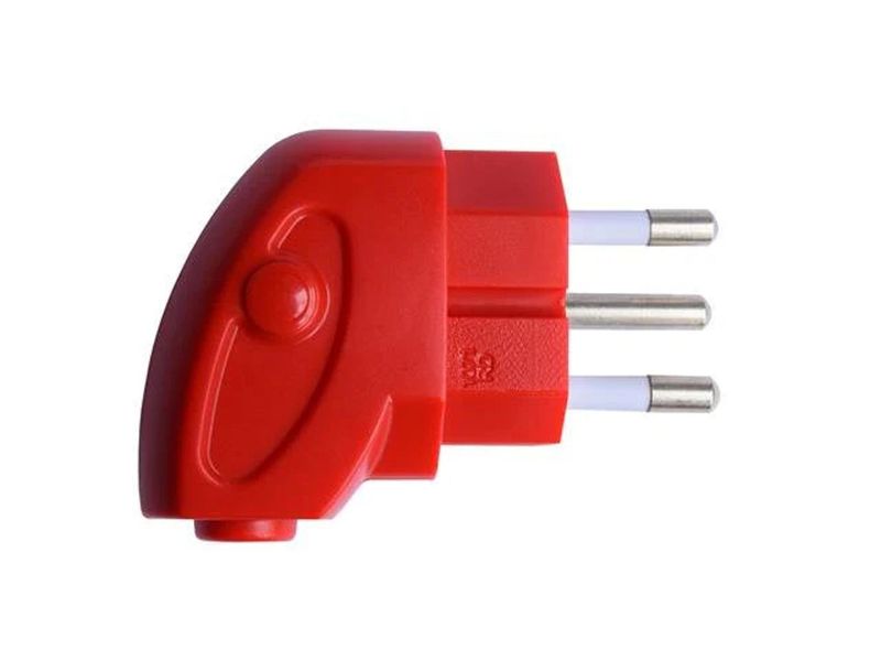 Crabtree Slimline 3 Pin Dedicated Plug Top 16a Red