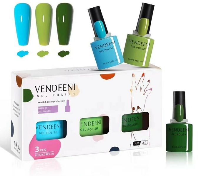 Vendeeni 3 Piece Set 7.5ml Gel Polish - Set 3