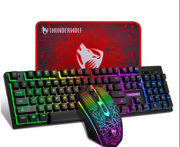 T-Wolf TF31 3-in-1 Gaming Combo Set - Mouse + Keyboard + Gaming Mouse Pad