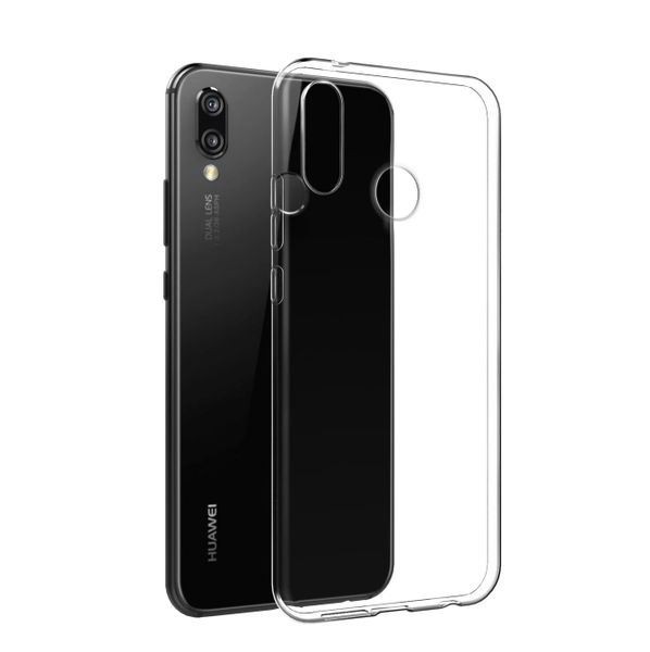 Clear Case Compatible with Huawei P20 Lite | Slim Fit Protective Cover