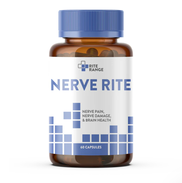 Herbay Nerve-Rite - Nerve Pain Relief &amp; Nerve Repair Support (60 Capsules)