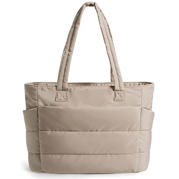 Tote Bag for Women - Lightweight Puffy Tote Bag with Compartments