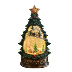 Christmas Tree with Music &amp; Lights Home Decor Ornament