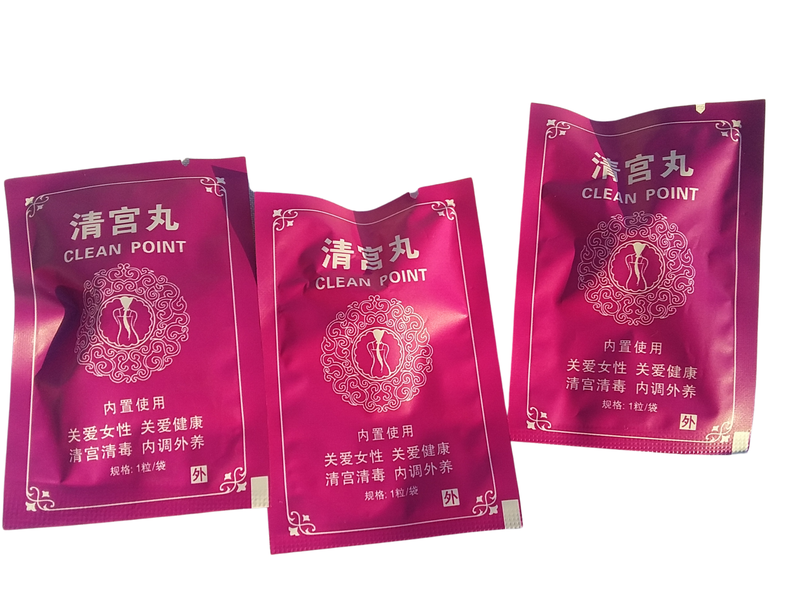 3 Yoni Cleasing Detox Pearls for Women - 100% Natural