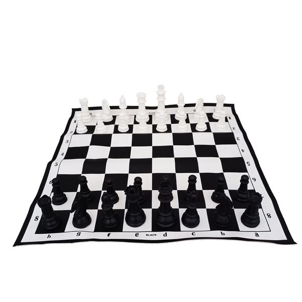 Chess Set - Vinyl Mat - Small