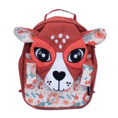 Les Deglingos PVC Kid's Backpack - Deer - 32cm - Small