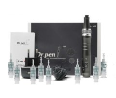 Dr Pen M8 Wireless with 8 x 16pin Needle Cartridges