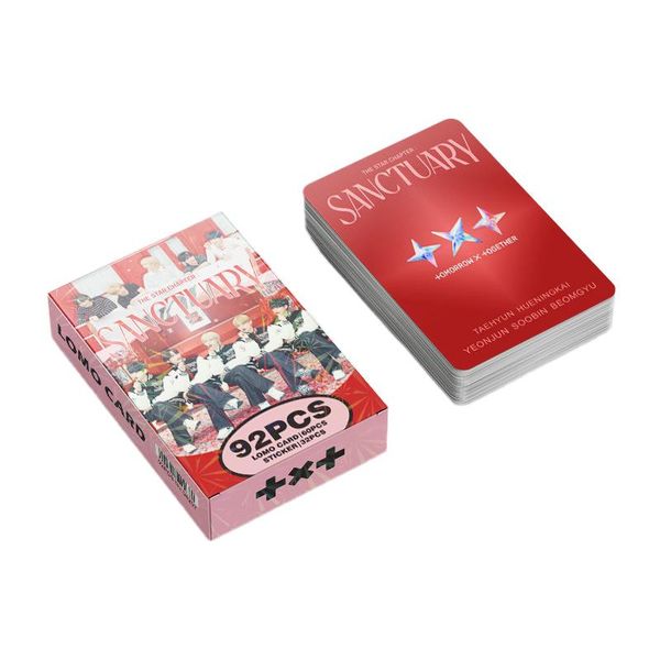 1 pack Kpop TXT mini Photo album photocards sticker set 94372