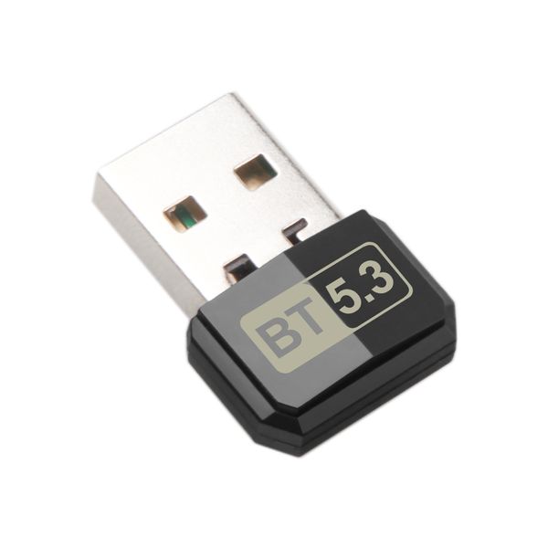 Bluetooth 5.3 USB Adapter Dongle Computer Windows 10/11