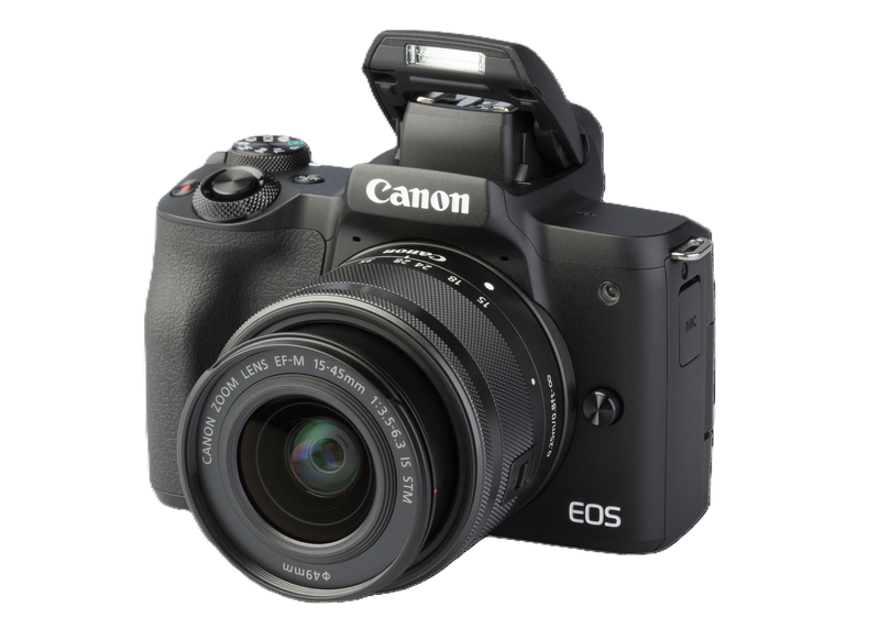 Pre-Owned Canon EOS M50 Mark II with Canon EF-M 15-45mm lens