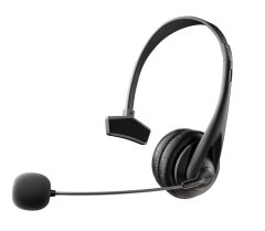Single Earphone with microphone adjustable with sound control panel