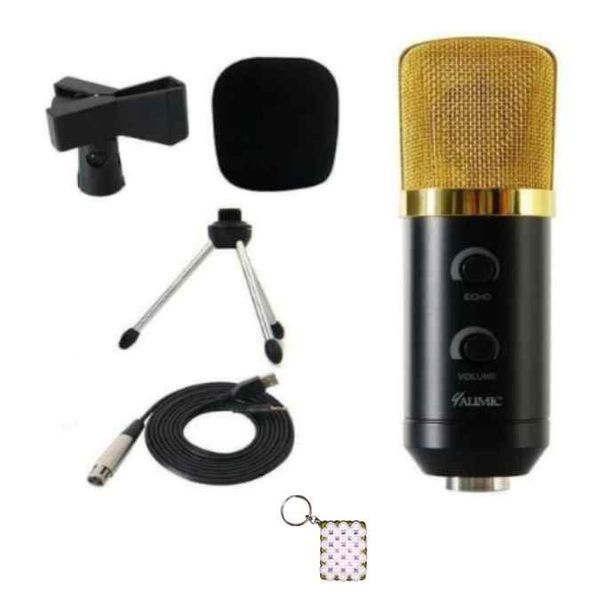 XF0122 Wired Microphone With MK-F100TL Stand MK-F100TL And A Keyholder
