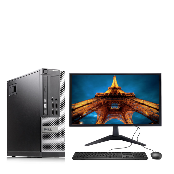 Certified Pre-Owned Dell OptiPlex 7020 - Intel i5 4th Gen - 4/256 Full Set