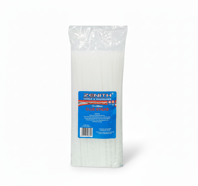 Zenith Hot Melt Glue Sticks 7.2mm x 300mm 74 Piece Pack