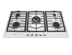 Totai 03/TS5BNR-SS - Gas Hob 5 Burner- Stainless Steel