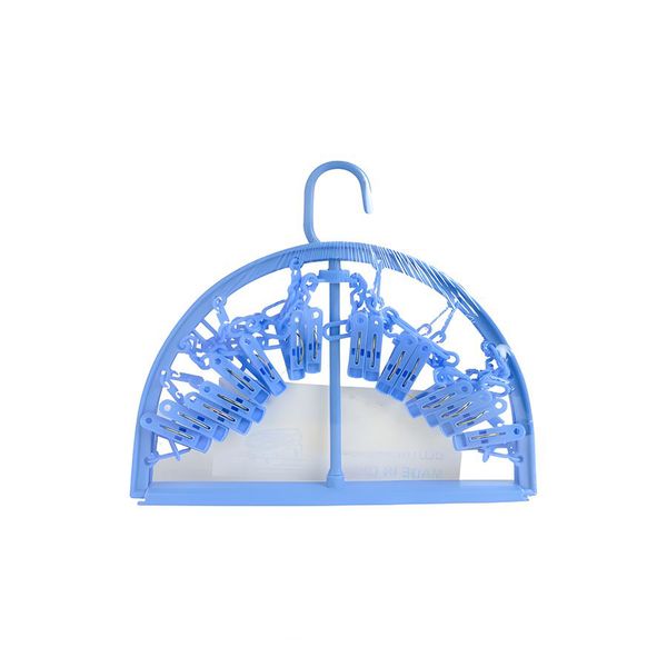 Assorted Colors Rotating Hanging Washing Peg Chandelier