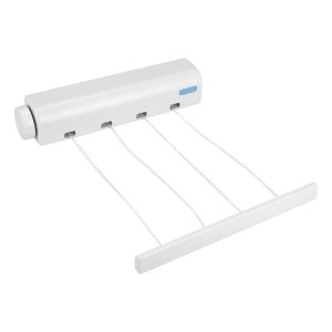 Retractable Clothesline Telescopic Indoor Outdoor Wall (4 Lines)