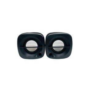 Portable Wired Computer Speakers - Set of 2, Clear Sound &amp; Compact