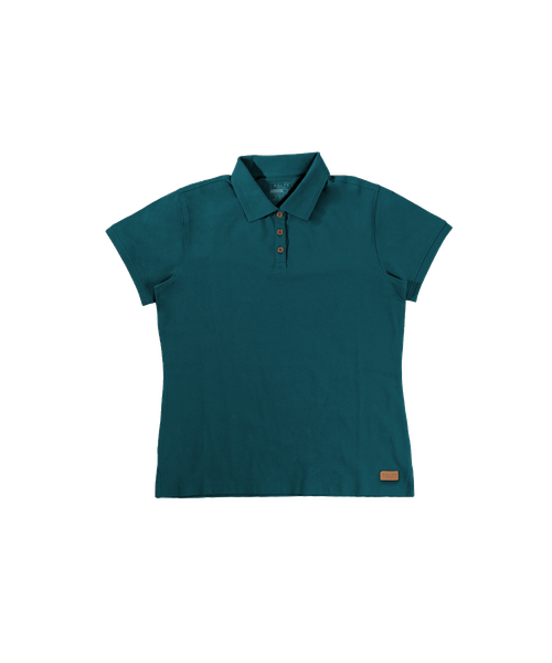 Salty - Liwonde Womens Stretch Golfer - Marine Blue