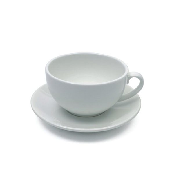 White Tea Cup And Saucer Set