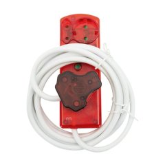 Ellies 4 Way Surge Secure Power Protector Extension Cord 3m