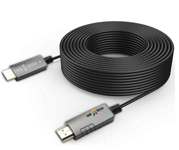MR A TECH HDMI 100M 8K HDMI 2.1 Cable 4K-120Hz 48Gbps Fiber Optic Cable