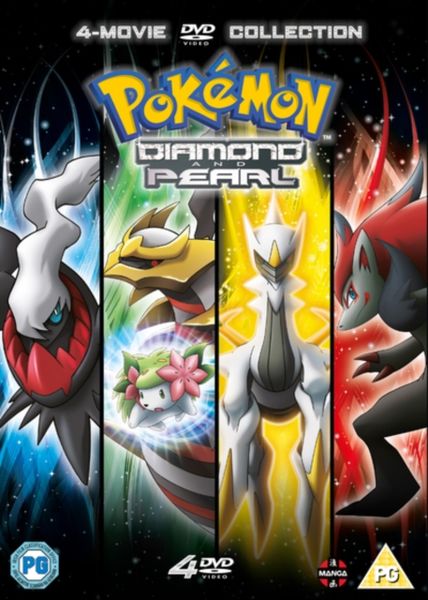 Pokémon: Diamond and Pearl - The Movie Collection 10-13(DVD)