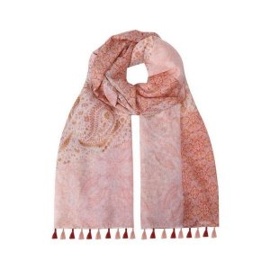 SoGood-Candy - Scarf - Soft Arabesque - Pink Beige &amp; Red