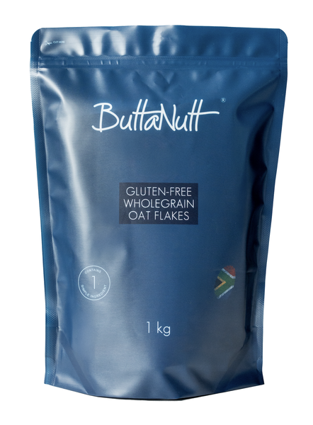 ButtaNutt Gluten-free Wholegrain Oat Flakes 1kg