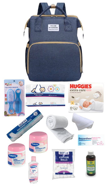 Prepacked maternity bag for baby &amp; mum-Standard