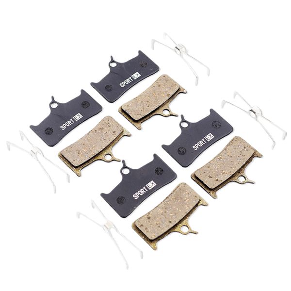 4 Pairs Bicycle Disc Brake Pads For Hope Dh4 And For Shimano M755 Dh
